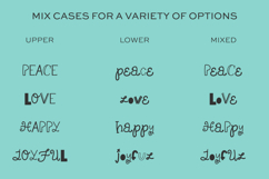 Randomly Ransom Display Font Product Image 4