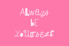 Randomly Ransom Display Font Product Image 9