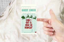 Christmas bundle png sublimation 8 design guest checks santa Product Image 4