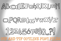 Ransom Note Random Alphabet Lettering ABC Text Font Product Image 2