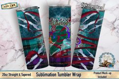 Raptor Sublimation, Christmas Raptor, Christmas Tumbler, Christmas Sublimation, Tumbler Design Bundle