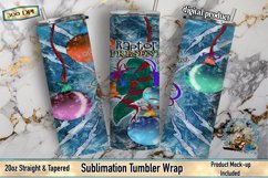 Raptor Sublimation, Christmas Raptor, Christmas Tumbler, Christmas Sublimation, Tumbler Design Bundle