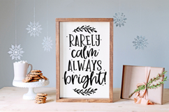 Funny holiday SVG with bold lettering and humorous vibe
