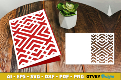 Rattan Card Cover Paper Cut Product Image 4