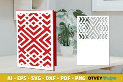 Rattan Card Cover Paper Cut Product Image 1