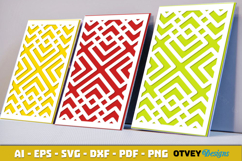 Rattan Card Cover Paper Cut Product Image 2