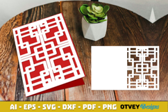 Rattan Card Cover Paper Cut Product Image 4