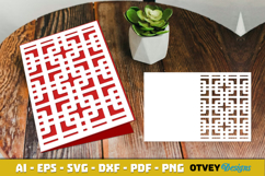 Rattan Card Cover Paper Cut Product Image 4