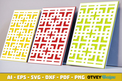 Rattan Card Cover Paper Cut Product Image 2