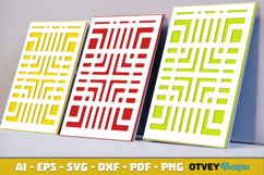 Rattan Card Cover Paper Cut Product Image 3
