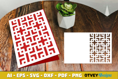 Rattan Card Cover Paper Cut Product Image 4