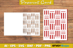 Rattan Card Cover Paper Cut Product Image 3