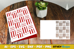 Rattan Card Cover Paper Cut Product Image 4