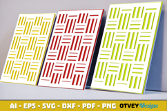 Rattan Card Cover Paper Cut Product Image 2