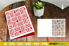 Rattan Card Cover Paper Cut Product Image 2