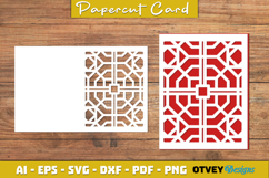 Rattan Card Cover Paper Cut Product Image 3