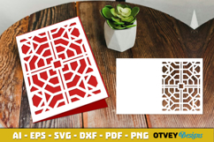Rattan Card Cover Paper Cut Product Image 4