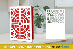 Rattan Card Cover Paper Cut Product Image 1