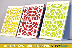 Rattan Card Cover Paper Cut Product Image 2