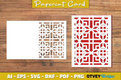 Rattan Card Cover Paper Cut Product Image 3