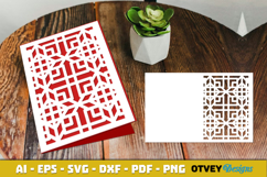 Rattan Card Cover Paper Cut Product Image 4