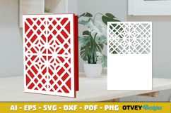 Rattan Card Cover Paper Cut Product Image 1