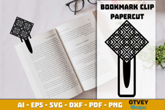Rattan Clip Bookmark Paper Cut Product Image 2