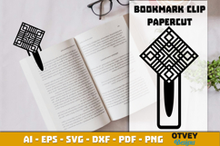Rattan Clip Bookmark Paper Cut Product Image 2