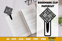 Rattan Clip Bookmark Paper Cut Product Image 2