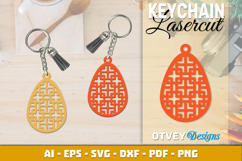 Rattan Keychain Lasercut File Product Image 2