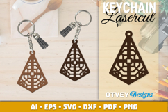 Rattan Keychain Lasercut File Product Image 2