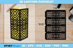 Rattan Lantern Paper Cut Files BUNDLES Product Image 4