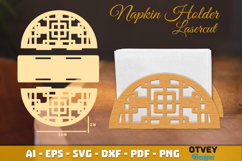 Rattan Napkin Holder Lasercut BUNDLES Product Image 6