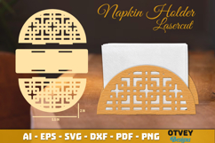 Rattan Napkin Holder Lasercut BUNDLES Product Image 7
