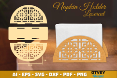 Rattan Napkin Holder Lasercut BUNDLES Product Image 3