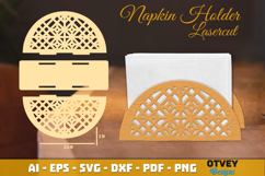 Rattan Napkin Holder Lasercut BUNDLES Product Image 4