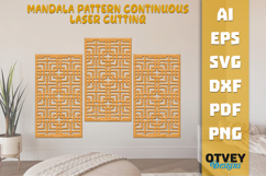 Rattan Pattern Continuous Lasercut BUNDLES Product Image 7
