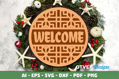 Rattan Welcome Sign Lasercut BUNDLES Product Image 2