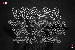 Ravengraff | Monoline Graffiti Webfont for Clean Urban Style Product Image 7