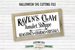Raven's Claw Amulet Shoppe SVG | Halloween SVG Cut File Product Image 1
