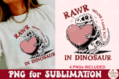 Rawr Means I Love You PNG Product Image 1