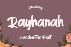 Rayhanah - Handwritten Font Product Image 1