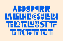 Razor Block Unique Display Font Product Image 5