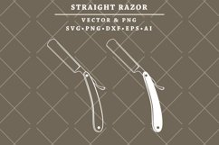 Barber Razors Cut Files in PNG &amp; Vector SVG, DXF, EPS, AI Product Image 2
