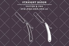 Barber Razors Cut Files in PNG &amp; Vector SVG, DXF, EPS, AI Product Image 3