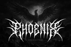 Razorth | Black Metal Font Product Image 3
