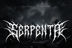 Razorth | Black Metal Font Product Image 5