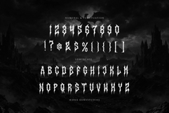 Razorth | Black Metal Font Product Image 11