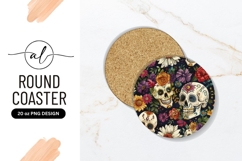 Day Of The Dead Floral Skull Pattern Product Image 1
