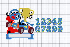 RC Car Cake Topper 3D SVG Product Image 2